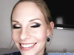 Aimee Addison returns to Amateur Allure and this time that hottie wants a facial. This stunning golden-haired is tall, breasty and a very nasty cutie. That Babe is an amazing 10-Pounder sucker and this hottie puts my schlong to the test. I hold out as lengthy